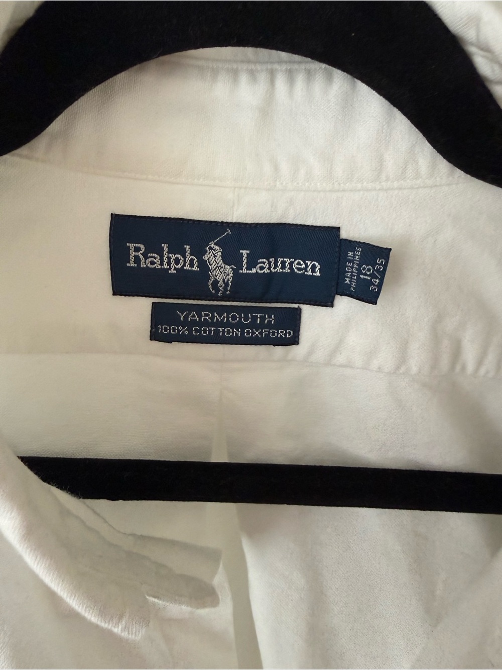 Ralph Lauren Yarmouth 100% cotton Oxford shirt